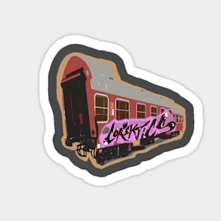 Graffiti train Sticker